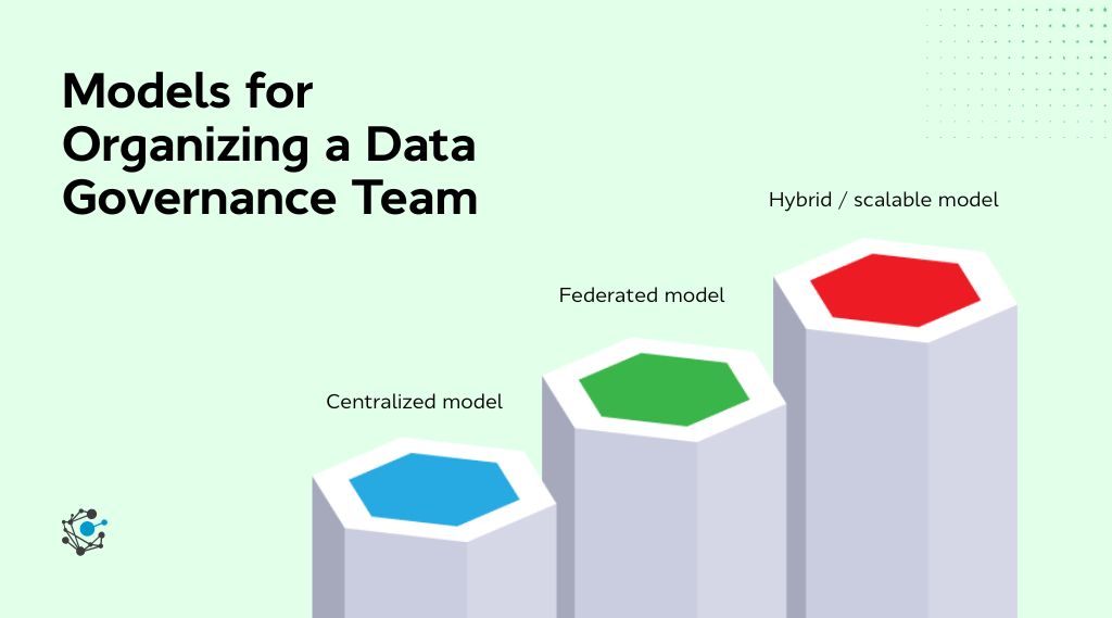 Models for organizing a data governance team