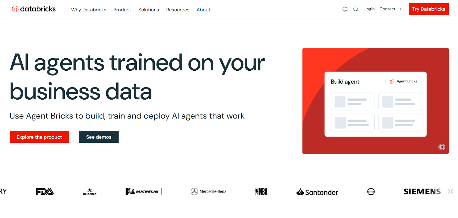 Databricks SQL Warehouse Homepage