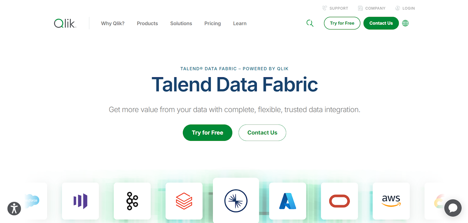 Talend Homepage