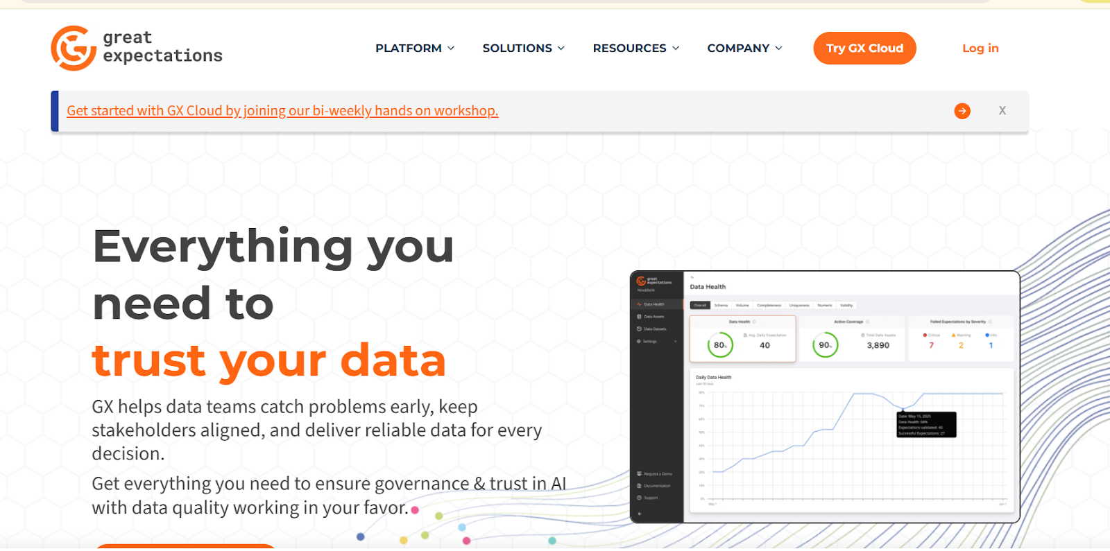 Great Expectations&nbsp;Hompage