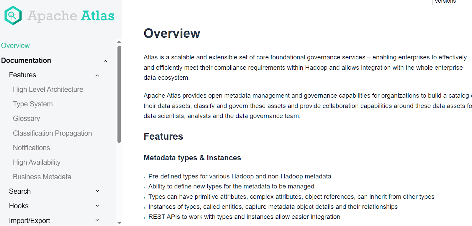 Apache Atlas Overview