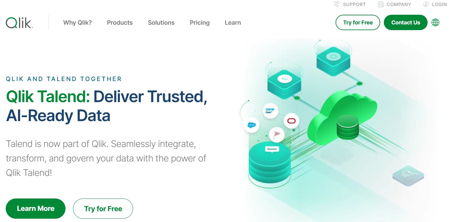 Talend Homepage