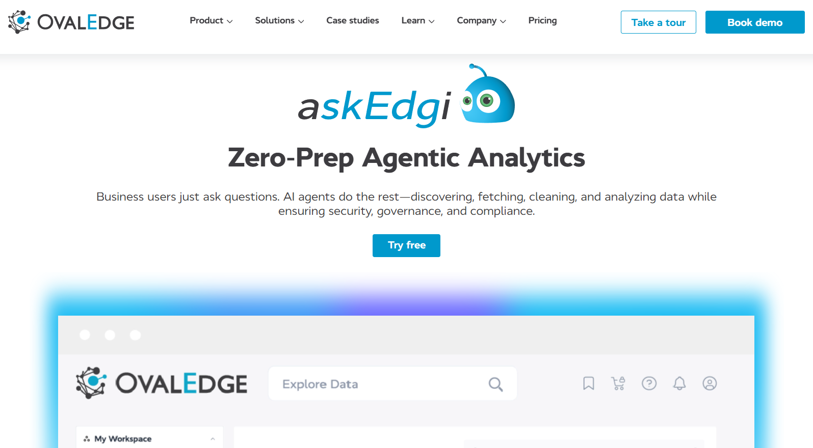 askEdgi by OvalEdge Homepage