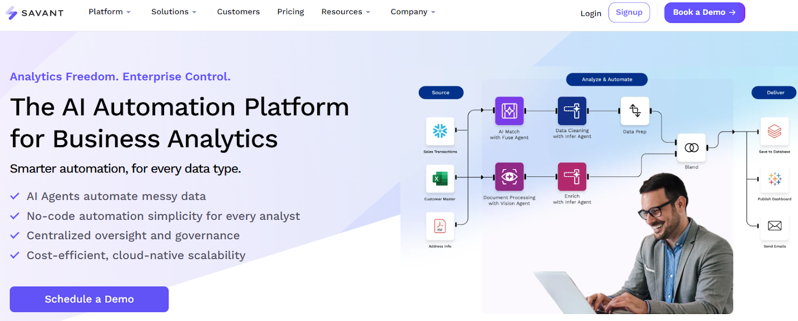 Savant Labs Homepage