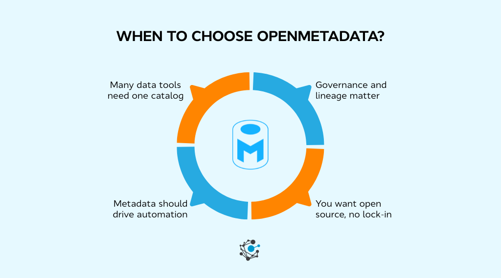 When to choose OpenMetadata